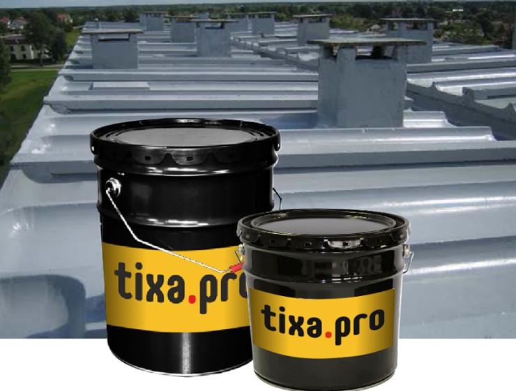 TIXA ISOL PU 2K зимняя полиуретановая мастичная гидроизоляция